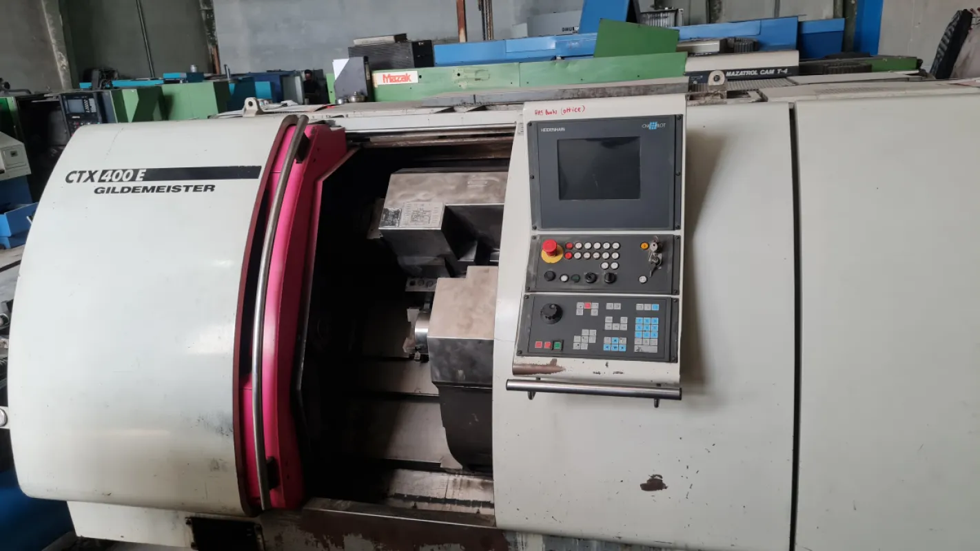 تراش CNC ساب اسپیندل دار گیلدمستر CTX400E