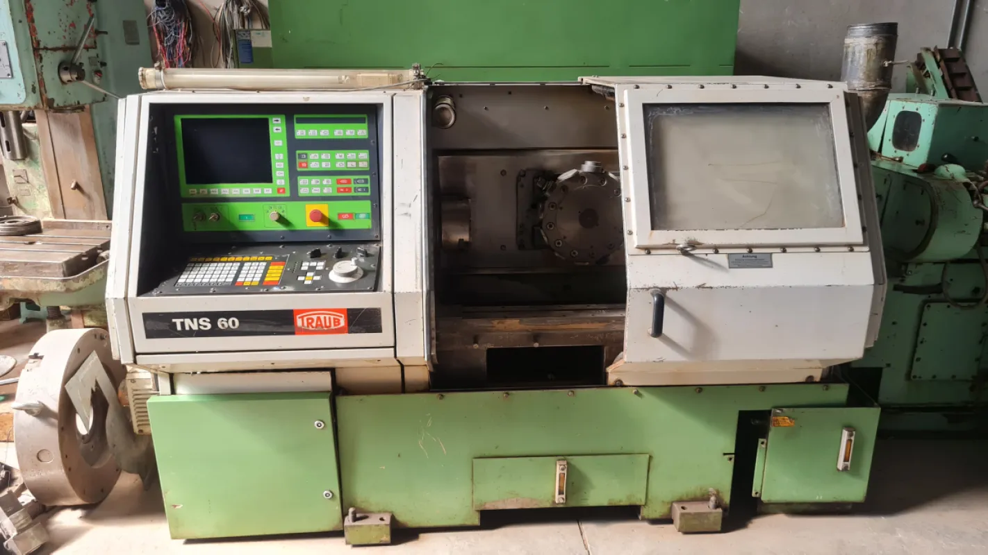 تراش CNC برند TRAUB مدل TNS60